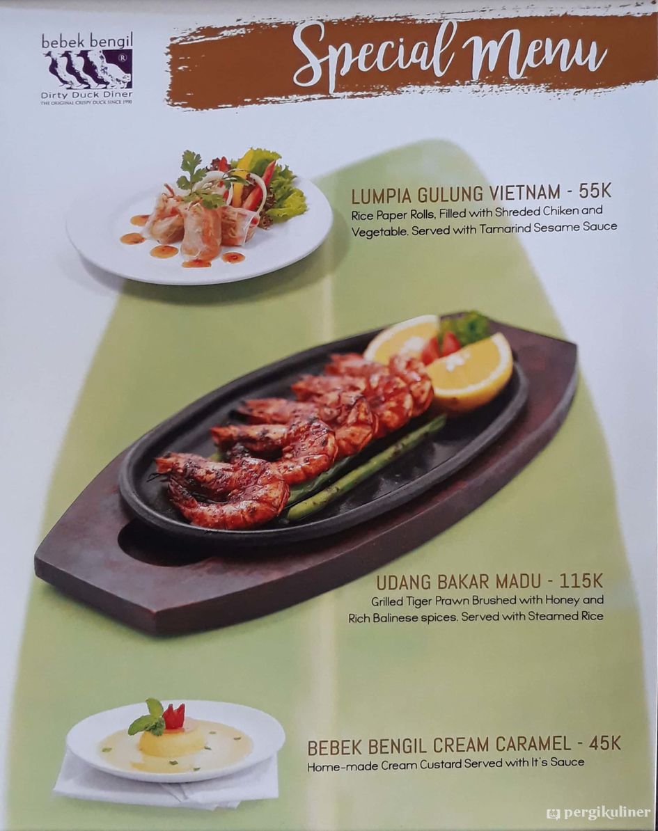 Selalu Diperbarui Menu Bebek Bengil Menteng