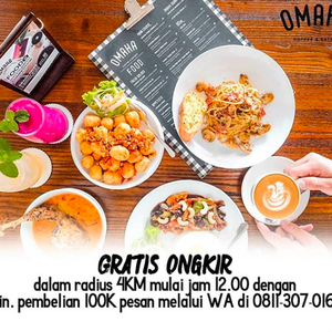 #dukungresto #kompilasi #bebasongkir di Omaha Coffee & Eatery