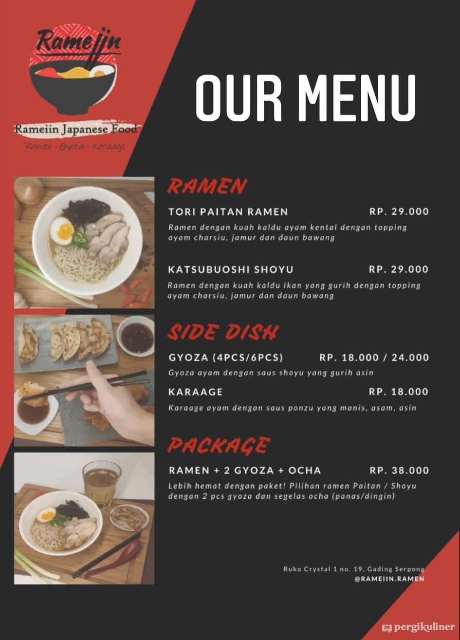 Selalu Diperbarui Menu Rameiin Gading Serpong Tangerang
