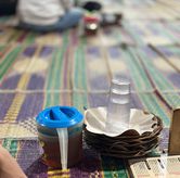 Foto Teh Tawar Panas di RM Saung Pangasoan Restu Ibu
