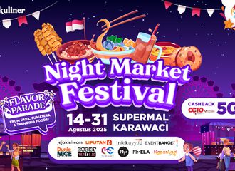 Pergikuliner Night Market Festival Kembali Hadir di Supermal Karawaci, Jadi Acara Kuliner Terbesar Agustus ini