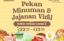 Logo Pekan Minuman & Jajanan Viral PergiKuliner