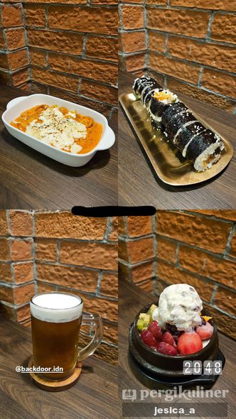 Foto Makanan di Backdoor