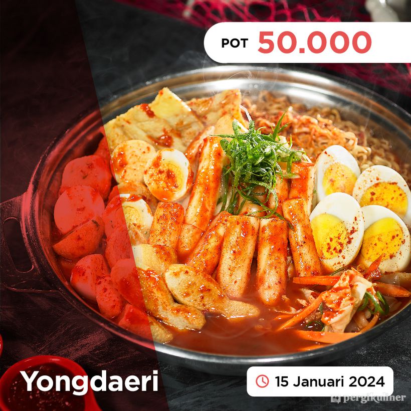 KUPON dari PergiKuliner di Yongdaeri