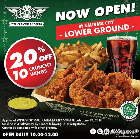 20% - Grand Opening Promo di Wingstop