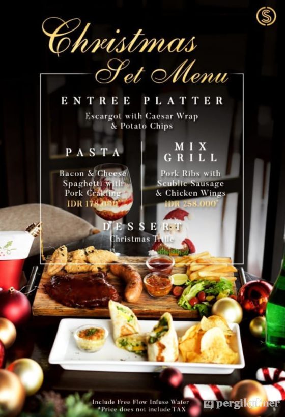 Christmas Set Menu di The Socialite Bistro & Lounge