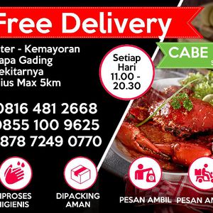 #dukungresto #kompilasi #bebasongkir di Cabe Ijo Live Seafood