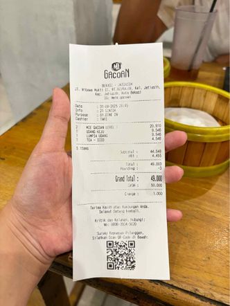 Foto Makanan di Mie Gacoan