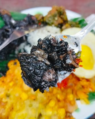 Foto Makanan di Nasi Peda Pelangi