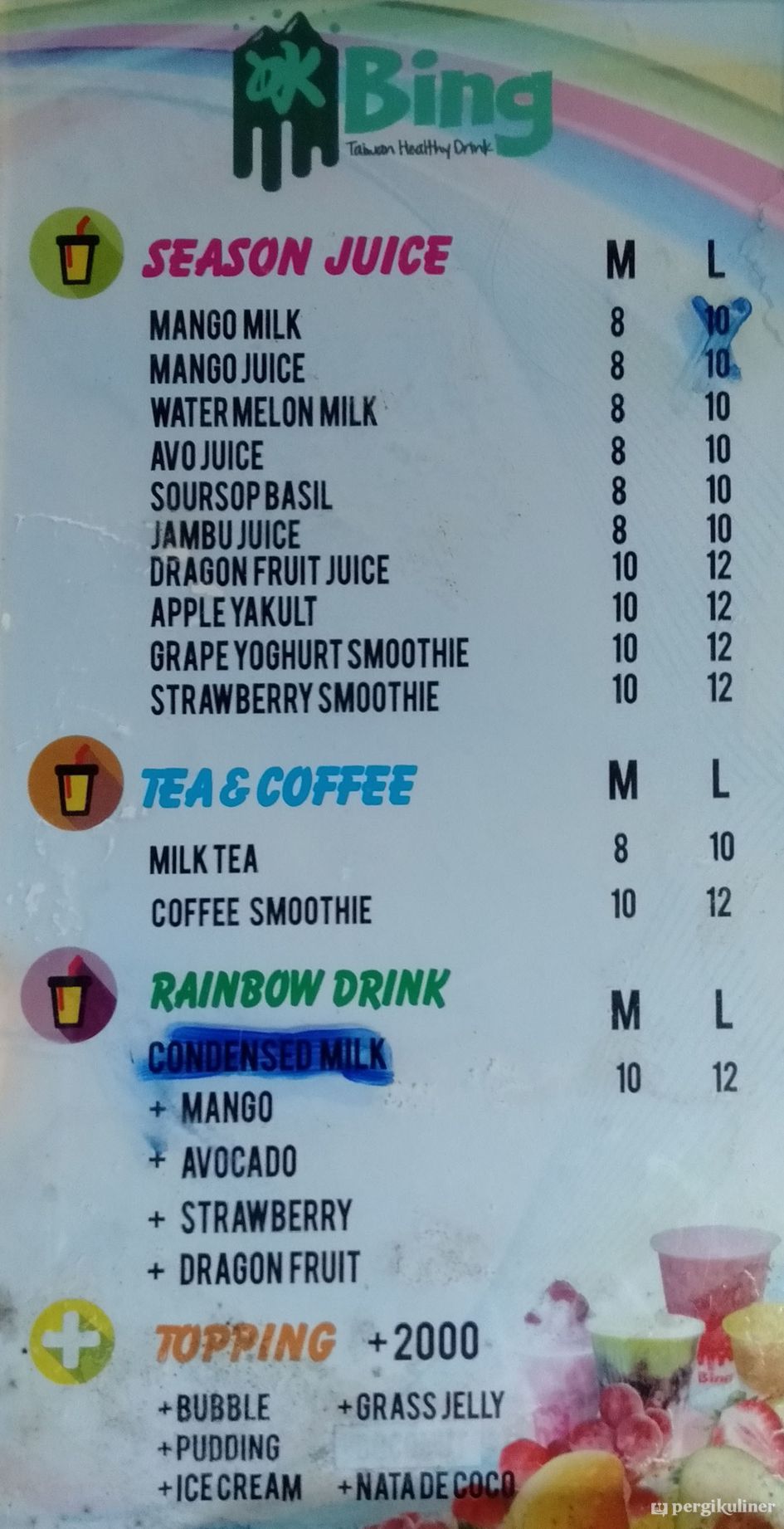 Selalu Diperbarui Menu Bing Dago Bawah Bandung