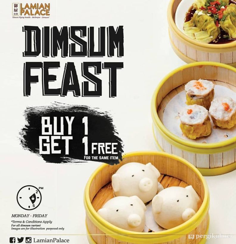 Happy Hour Dimsum di Lamian Palace