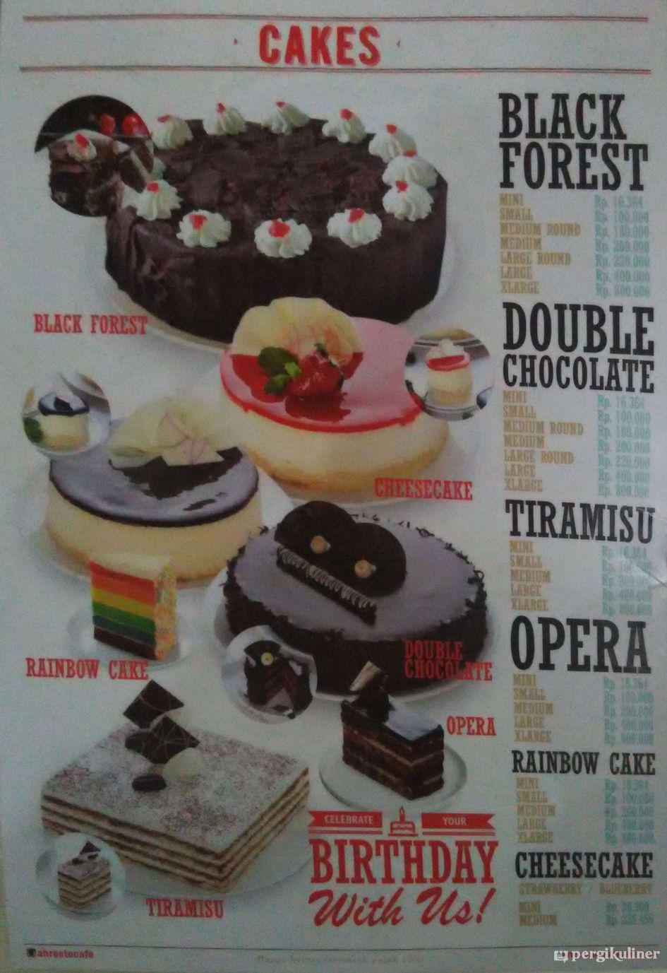 Selalu Diperbarui Menu Ah Cakes Pancoran Mas Depok