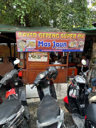 Foto 2 - Makanan di Bakso Gepeng Super OK Mas Jaun oleh Albert Murdiono