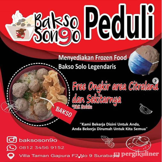 #dukungresto #kompilasi #bebasongkir di Bakso Son9o