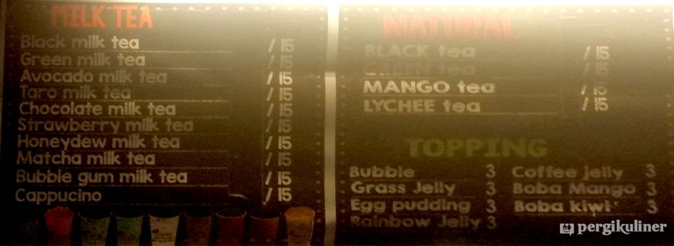 Selalu Diperbarui Menu One Tea Kota Tangerang Tangerang