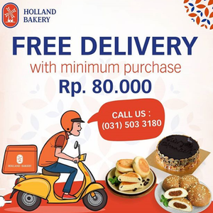 #dukungresto #kompilasi #bebasongkir di Holland Bakery