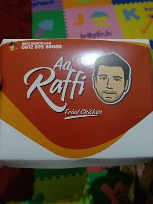 Foto review Aa' Raffi Fried Chicken oleh initial R 1