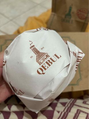 Foto review Burger Bakar Qebul oleh Cyntia // IG: @cyntiahbsr 2