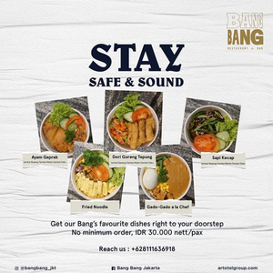 #dukungresto #kompilasi #bebasongkir di Bang Bang Restaurant & Lounge - Artotel Wahid Hasyim