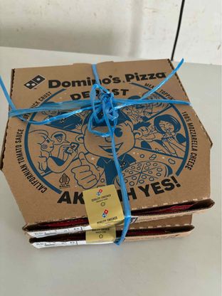 Foto 1 - Makanan di Domino's Pizza oleh Cyntia // IG: @cyntiahbsr