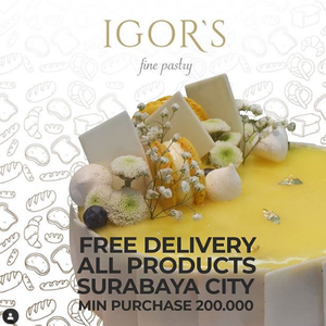 #dukungresto #kompilasi #bebasongkir di Igor's Pastry