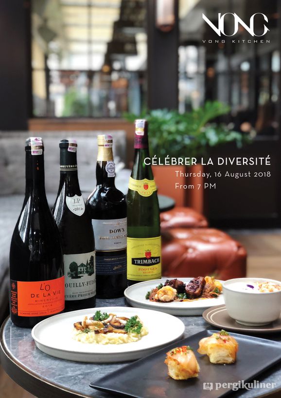 Special Wine Pairing Five Course Dinner di Vong Kitchen - Alila Hotel SCBD
