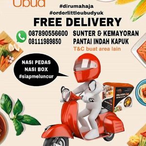 #dukungresto #kompilasi #bebasongkir di Little Ubud