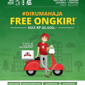 #dukungresto #kompilasi #bebasongkir di Sakana