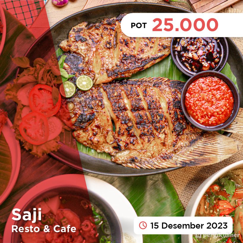 KUPON dari PergiKuliner di Saji Resto & Cafe