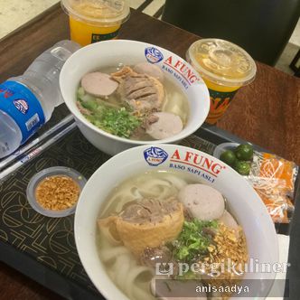 Foto Makanan di A Fung Baso Sapi Asli