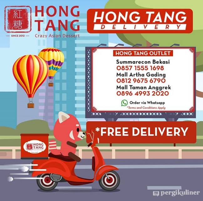 #dukungresto #kompilasi #bebasongkir di Hong Tang