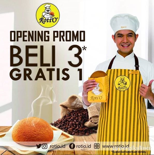 Buy 3 Get 1 Free  di Roti 'O