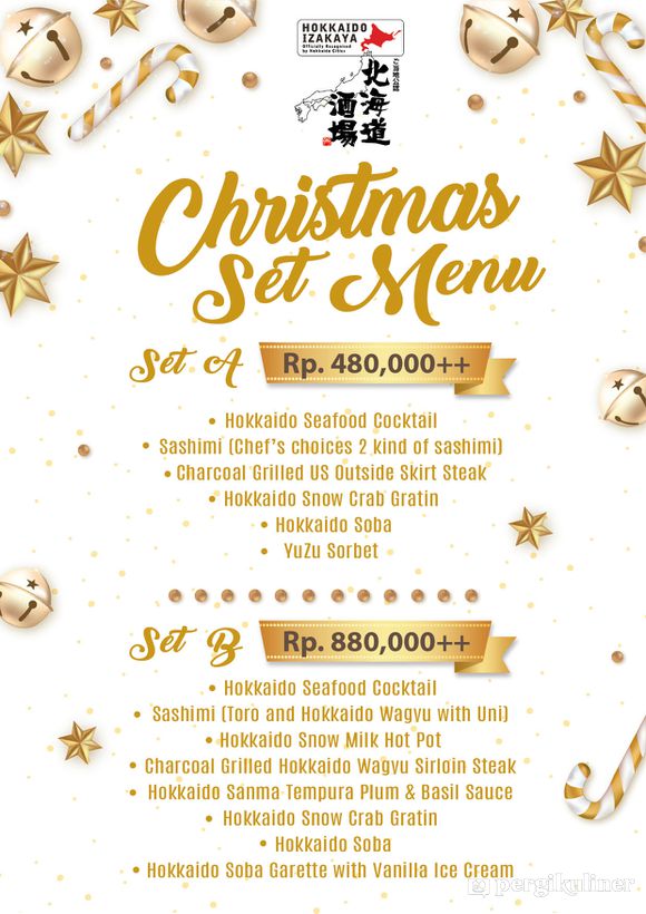 Promo Natal Promo Dan Diskon Di Hokkaido Izakaya Tanah Abang