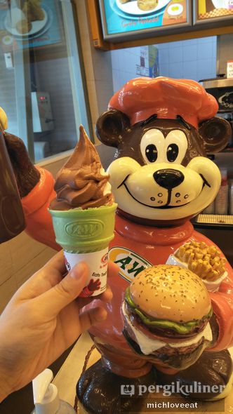 Foto Makanan di A&W