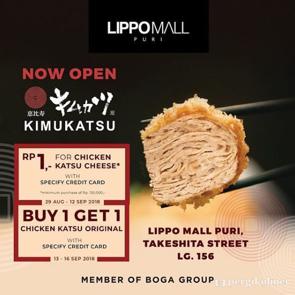 Promo Kartu BNI di Kimukatsu