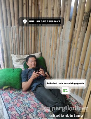 Foto 1 - Interior(Santai sejenak di Buruan Sae Bapajaka) di Buruan Sae Bapajaka oleh Rahadian  Bintang