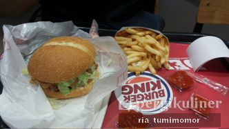 Foto Makanan di Burger King