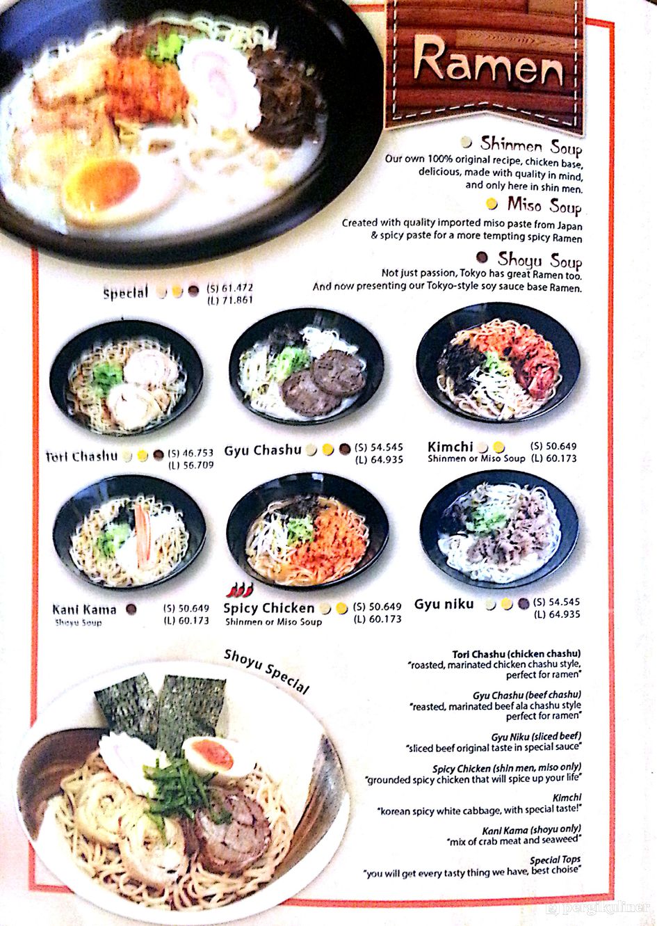 Get Wallpaper Selalu Diperbarui Menu Shin Men Japanese Resto Gandaria HD