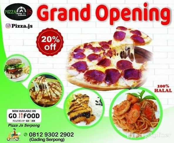 20% - Grand Opening di Pizza JS