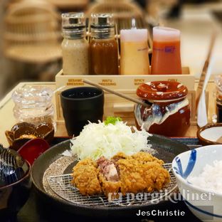 Foto 1 - Makanan(Beef Katsu Sets (Cheese)) di Kimukatsu oleh JC Wen