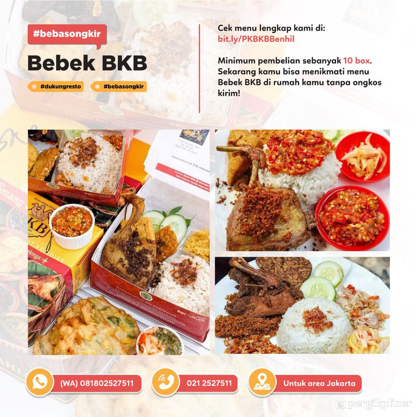 #dukungresto #kompilasi #bebasongkir di Bebek BKB