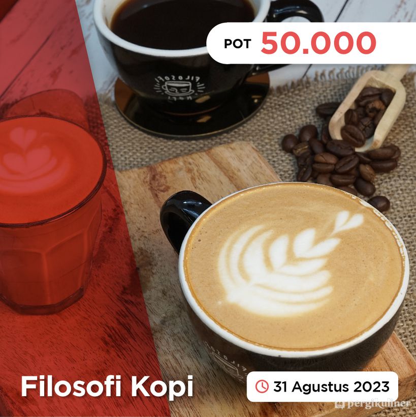 KUPON dari PergiKuliner di Filosofi Kopi