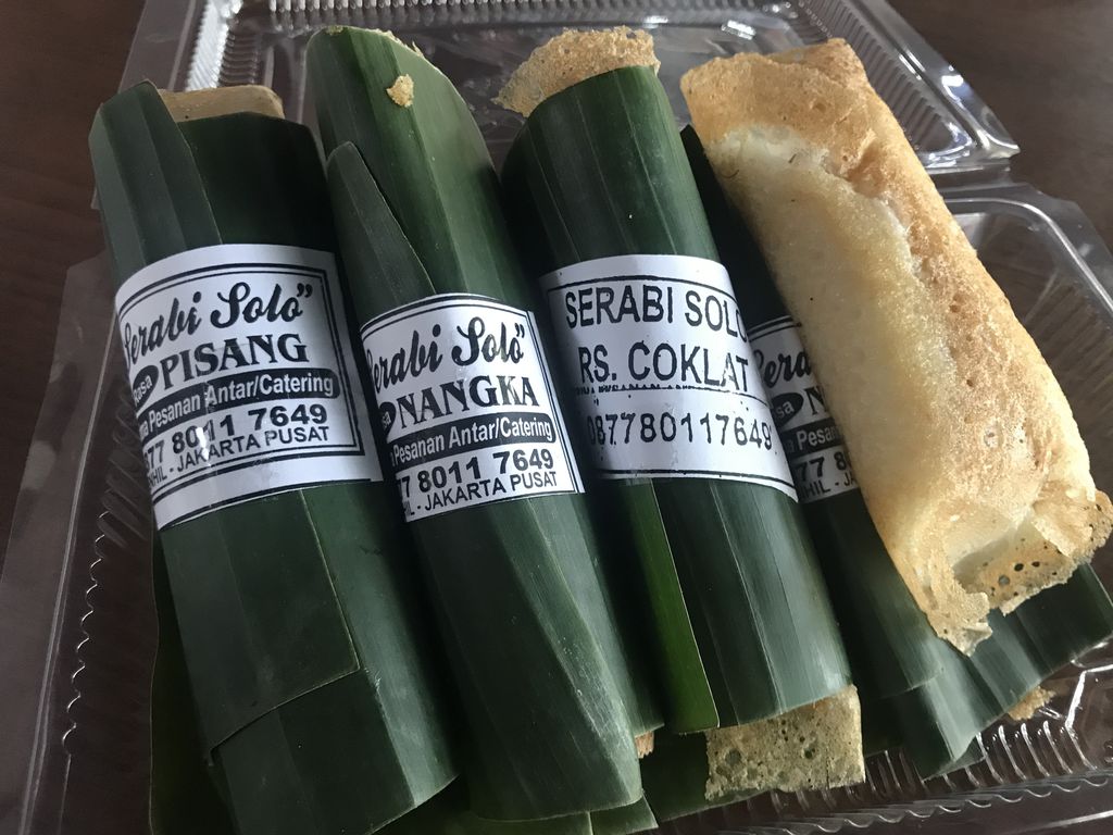 Serabi Solo  Gulung Cokro Suman Bendungan Hilir Lengkap 