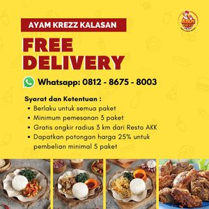 #dukungresto #kompilasi #bebasongkir di Ayam Krezz Kalasan