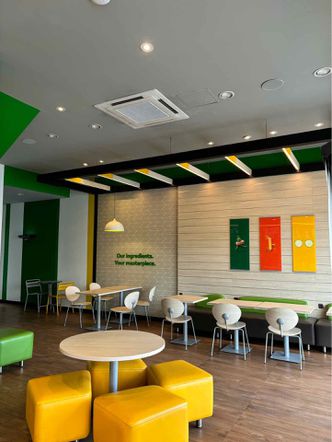 Foto Makanan di Subway
