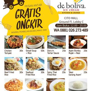 #dukungresto #kompilasi #bebasongkir di De Boliva