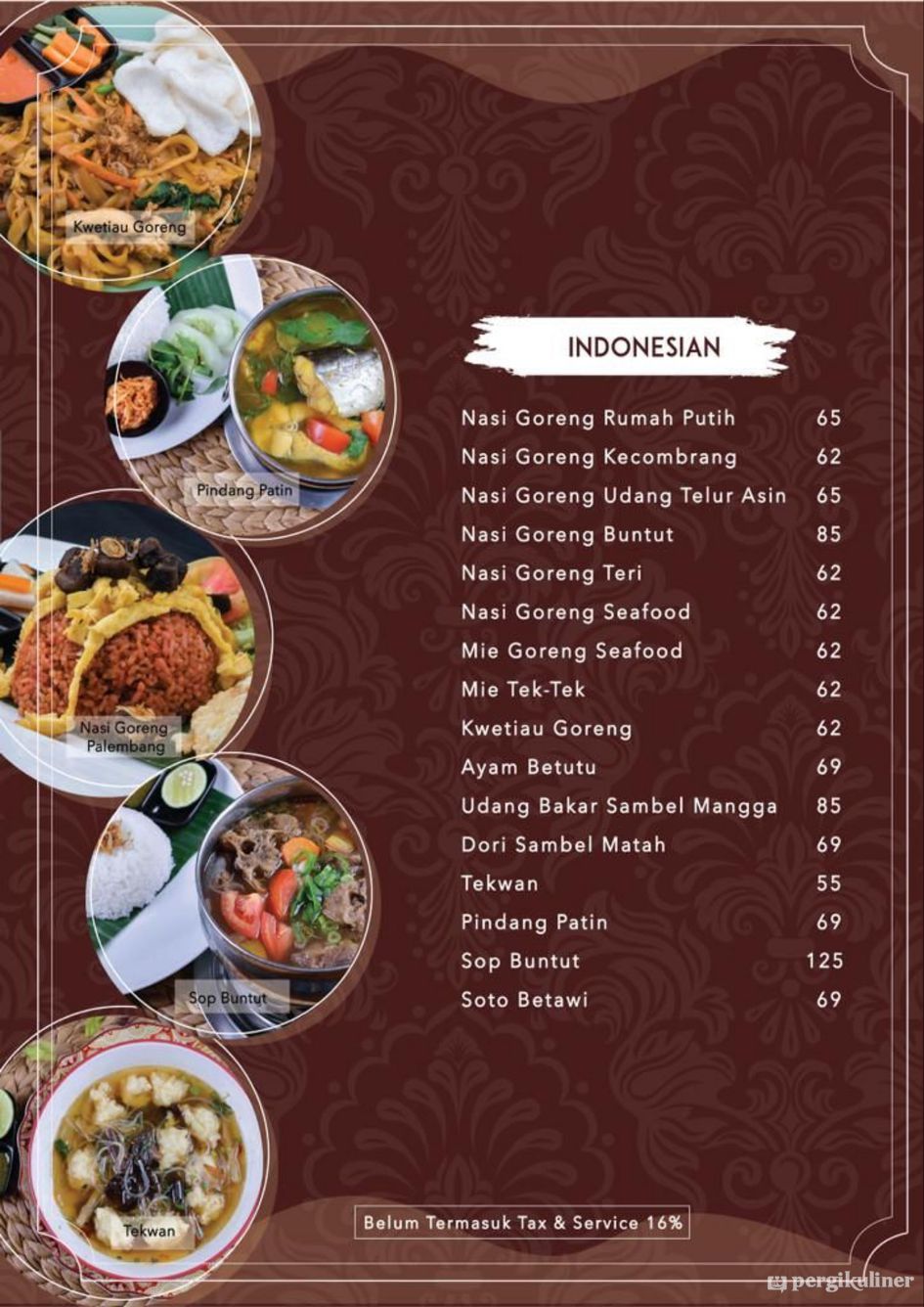 Selalu diperbarui! Menu Rumah Putih, Cempaka Putih