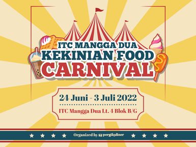 Logo ITC Mangga Dua Kekinian Food Carnival