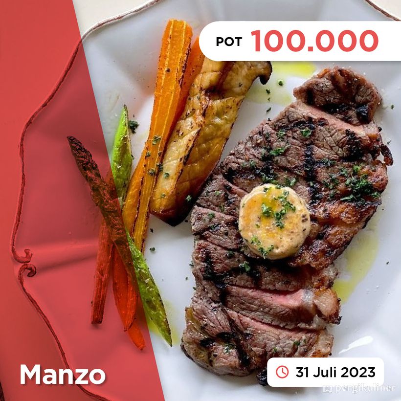 KUPON dari PergiKuliner di Manzo
