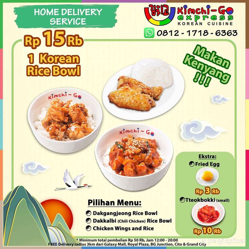 #dukungresto #kompilasi #bebasongkir di Kimchi Go Express